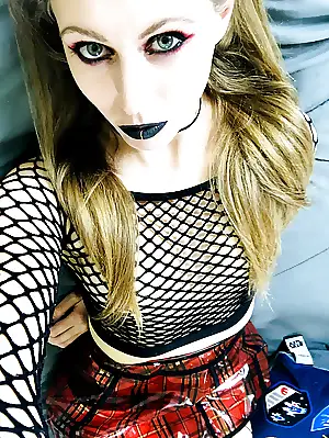 pics goth porn