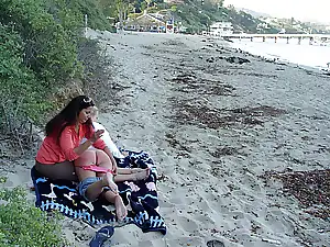 pics beach porn